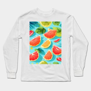 Citrus Fruits Long Sleeve T-Shirt